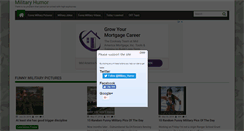 Desktop Screenshot of militaryhumor.net