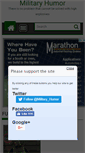 Mobile Screenshot of militaryhumor.net